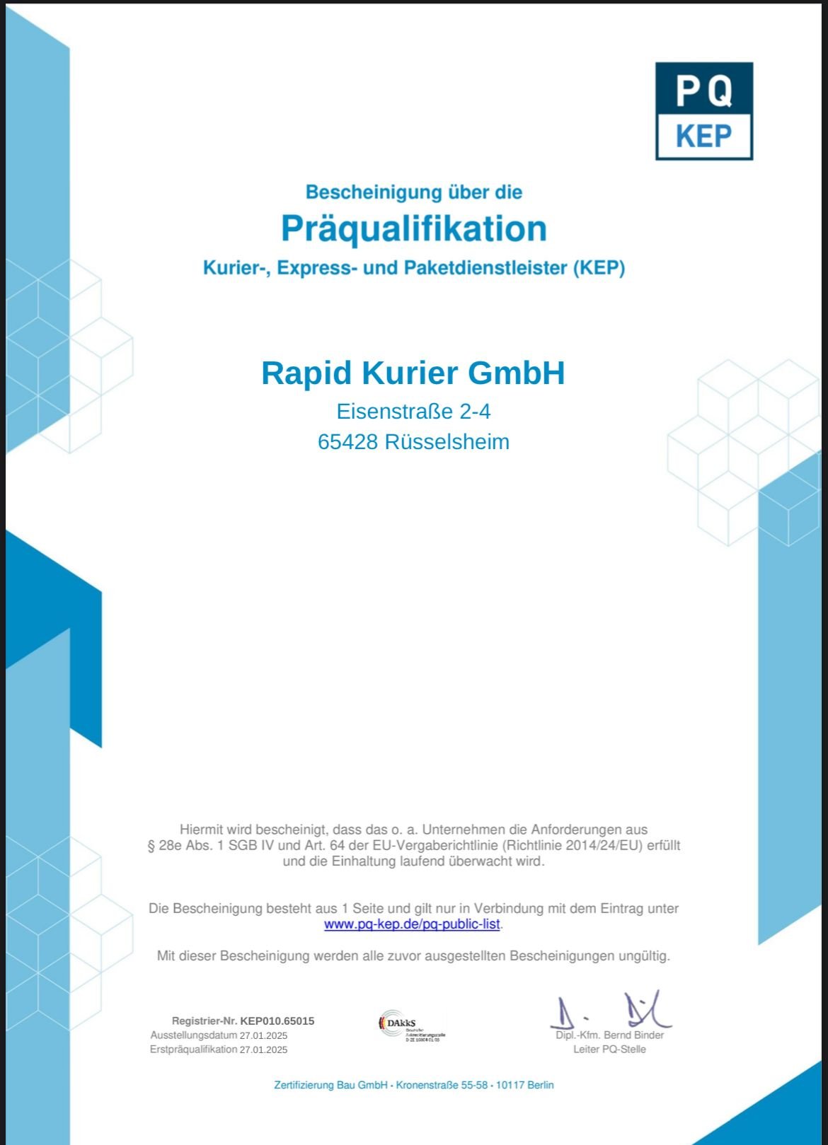 Cargo safety training certificate